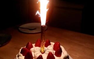 Verspätet aber doch kommt hier unser kurisumasu kekki - unser Weihnachtskuchen mit Erdbeeren.