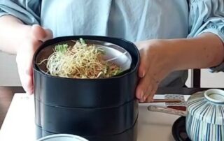 Leckeres Essen auf einem Date mit meinem Mann.
