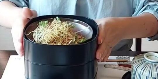 Leckeres Essen auf einem Date mit meinem Mann.