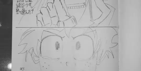 Der Inktober bei Manuela Ito-Loidl hält auch bei My hero academia nicht an.