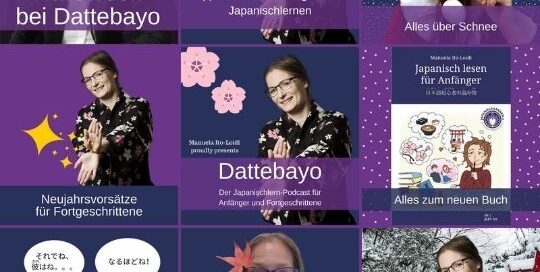 Der Dattebayo Podcast von Manuela Ito-Loidl gibt dir einige Einblicke in das japanische Leben.
