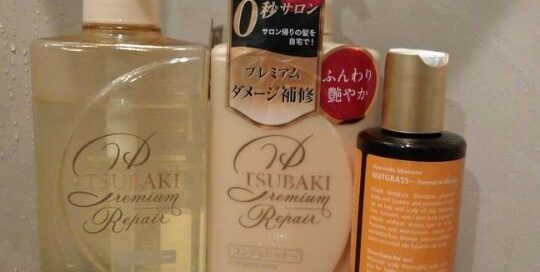 Tsubaki ist eine Marke für japanische Kosmetikartikel.