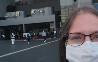 Endlich kann Manuela Ito-Loidl ihren Kurztrip nach Kyoto antreten.