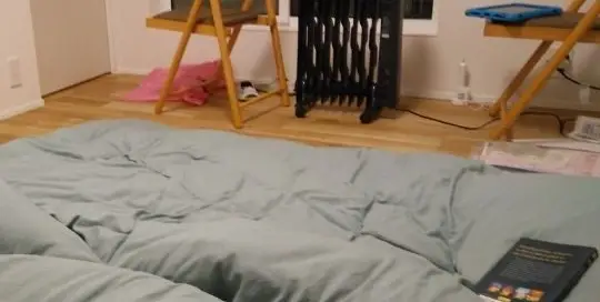 Manuela Ito-Loidl's erste Nacht in ihrem neuen Zuhause in Japan.