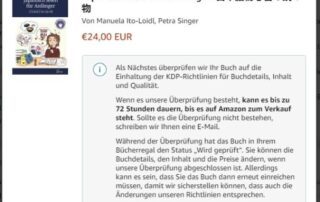 Das neue Buch 'Japanisch lesen für Anfänger' von Manuela Ito-Loidl kann nun bei Amazon erworben werden.