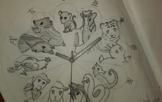 Auch der Anime Fruits Basket darf bei Manuela Ito-Loidl's Inktober nicht fehlen.