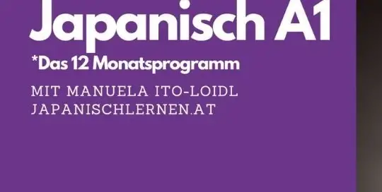 Bist du bereit für dein Japanischlernjahr mit dem 12 Monatsprogramm Japanisch A1 von Manuela Ito-Loidl von japanischlernen.at und ihrem Team.