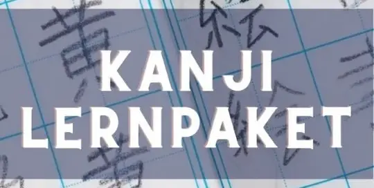 Meistens sind Kanjis unsere Nemesis. Manuela Ito-Loidl hat nun extra dafür ein Kanji Lernpaket zusammen gestellt.