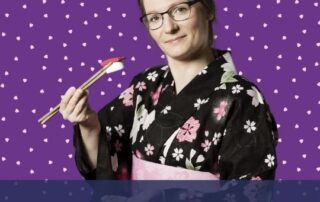 Manuela Ito-Loidl bietet auch Japanisch Kochkurse live an um Interessenten die Japanische Küche noch näher zu bringen.