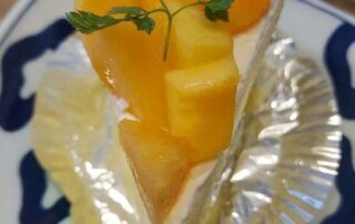 Auch in Japan isst man gerne süße Küchlein, wie diesen Melonen-Biskuitkuchen.