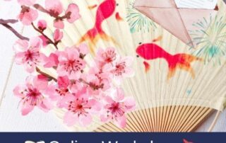 Eine Sommergrußkarte gehört in Japan einfach dazu - gut, dass japanischlernen.at den Online Workshop für japanische Sommergrußkarten hat.