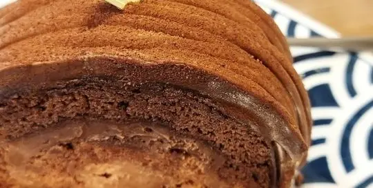 Japanische Kuchen aus Schokolade kommen auch in der japanischen Küche oft vor.