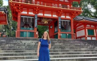Manuela Ito-Loidl besuchte auf ihrem Kyoto-Trip verschiedenste Schreine und Tempel.