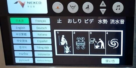 Wie man bekanntlich weiß, sind japanische Toiletten ganz speziell in der Handhabung.