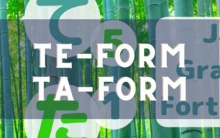 Was ist der Unterschied der Te-Form und der Ta-Form und wie wendet man sie am besten an.