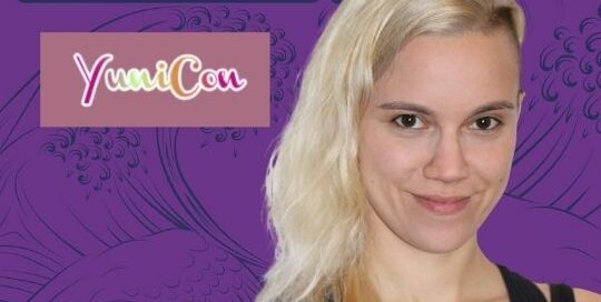 Japanischlernen.at ist auf der YuniCon und Conny-Sensei hält einen Vortrag Live.