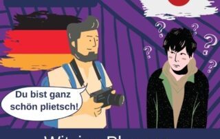 Manuela Ito-Loidl übersetzt witzige deutsche Phrasen aus Deutschland auf Japanisch.