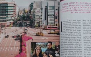 Manuela Ito-Loidl erzählt in der Zeitschrift 'Wienerin' über ihren Umzug nach Japan.