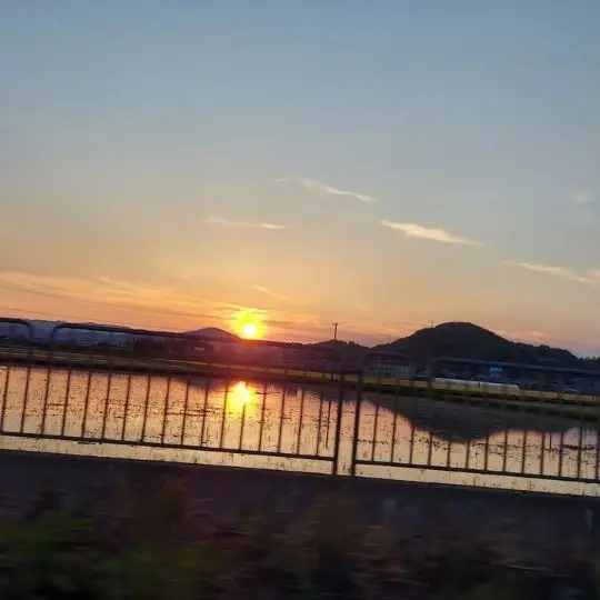 Ein Tag in Japan geht zu Ende.