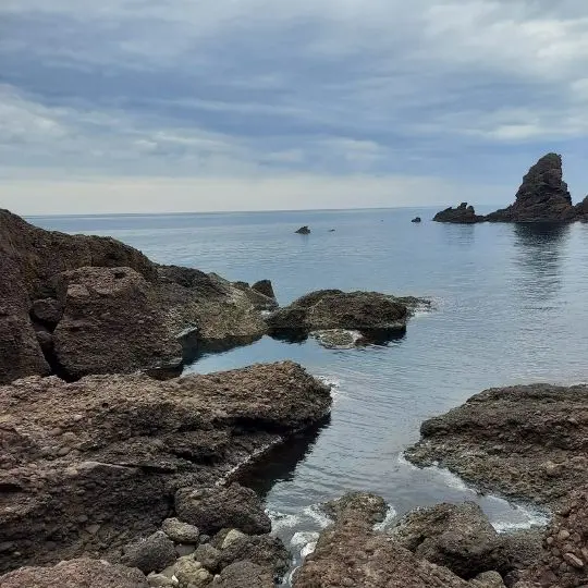 Die Aussicht in Echizen, einen Teil der japanischen Stadt Fukui, ist einfach großartig.