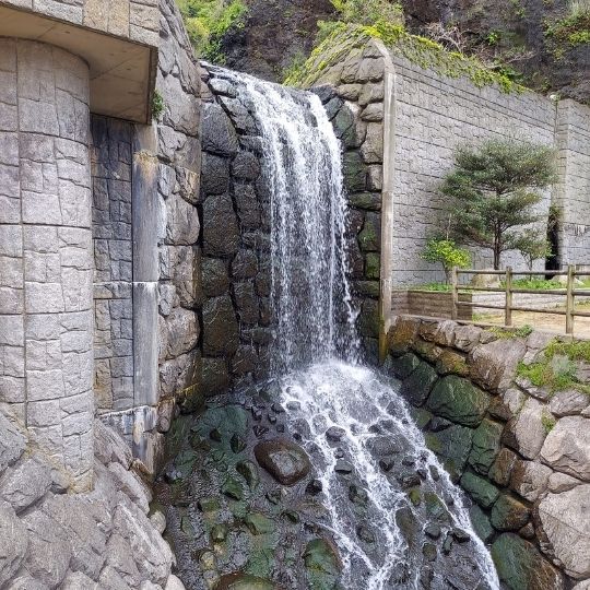 Der Wasserfall in Echizen, einen Teil von Fukui.