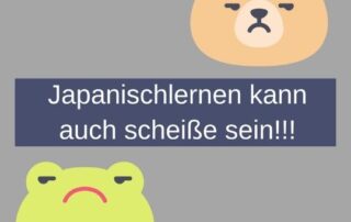 Manuela Ito-Loidl von japanischlernen.at sagt es ganz ehrlich: Japanischlernen kann auch scheiße sein