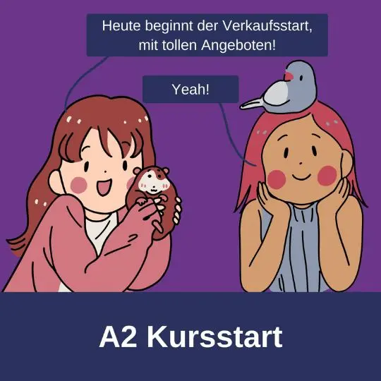 Heute beginnt der Vorverkauf des A2 Jahreskurs im Japanisch lernen.