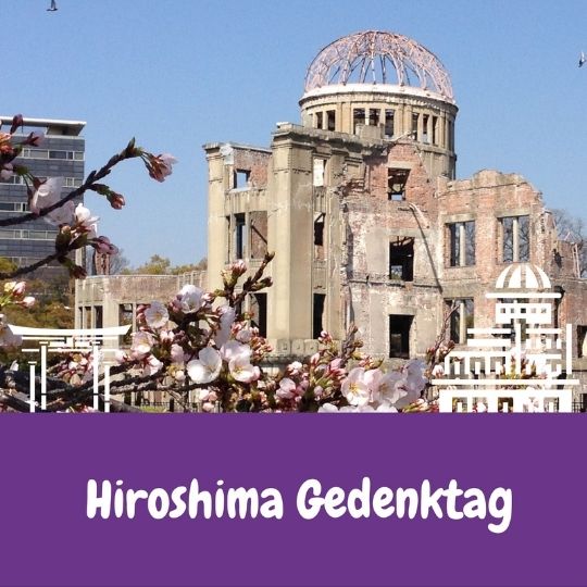 In Japan gilt der 6. August alsHiroshima Gedenktag der Atombombenabwürfe, die im Zuge des 2. Weltkrieges statt gefunden haben.
