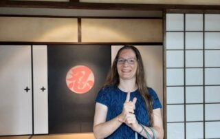 Manuela-sensei ist mit ihrer Familie in der Ninja Stadt Iga in Japan unterwegs.
