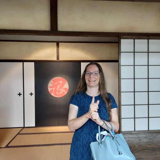 Manuela-sensei ist mit ihrer Familie in der Ninja Stadt Iga in Japan unterwegs.