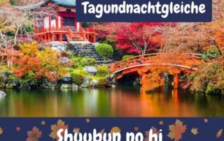 Jedes Jahr am 22. oder 23. September gilt in Japan der als Staatsfeiertag, was mit „Herbst-Tagundnachtgleiche“ übersetzt werden kann.