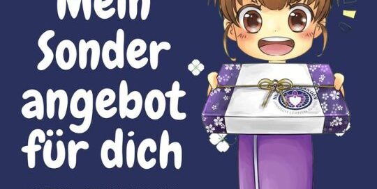 Heute gibt es ein Sonderangebot für den Japanischjahreskurs für dich. Ein Jahr Japanisch lernen hört sich doch wie ein Traum an, oder?!