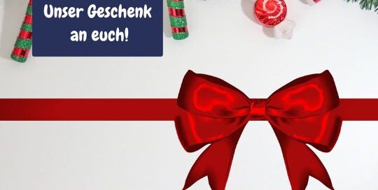 Das gesamte Team wünscht dir ein frohes Weihnachten! メリークリスマス! (merii kurisumasu - abgeleitet vom englischen "Merry Christmas!")