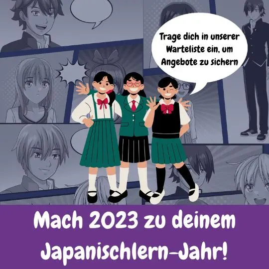 Du willst schon seit Jahren Japanischlernen? Japanische Kultur, sowie Anime und Manga sind deine Leidenschaft? Es wartet eine Japanreise auf dich, und du willst dich auf Japanisch verständigen können? Dann bist du hier genau richtig! 