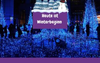Heute ist Winterbeginn, oder auch Wintersonnenwende genannt! Auf Japanisch wird es 冬至 touji bezeichnet.
