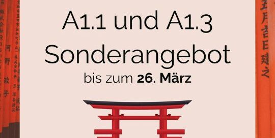 Der A1.0 Kurs geht in die Zielgrade und ich möchte das nutzen, um dir ein tolles Angebot zu unterbreiten!