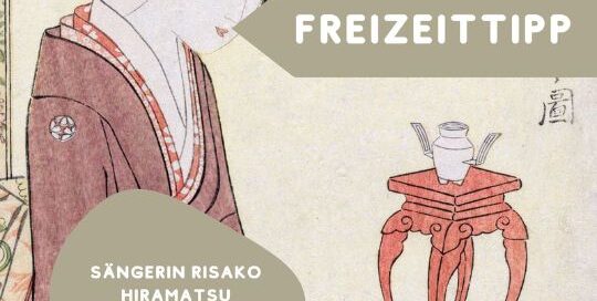 Am 26. April findet wieder ein Konzert von Risako Hiramatsu statt. Sei mit dabei und tauche in Haiku-Lieder ein!