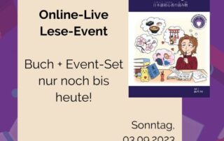 Am 3.9.2023 findet unser Online-Live-Lese-Event statt! Du hast heute noch die letzte Chance, das Set Leseevent + Buch um 50€ zu erhalten.
