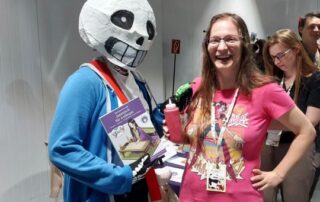 Wenn dein Videospiel-Lieblingscharacter (Sans von Undertale) ein Buch von dir kauft.