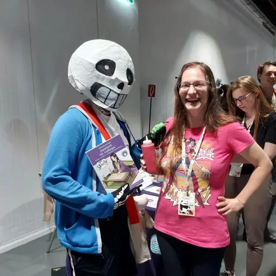 Wenn dein Videospiel-Lieblingscharacter (Sans von Undertale) ein Buch von dir kauft.
