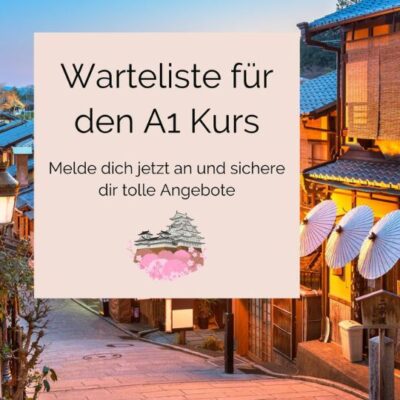 Melde dich jetzt an für die Warteliste und sichere dir deinen Platz für unseren neuen A1 September Kurs! Zusätzlich bekommst du gratis ein Ticket für das Leseevent.