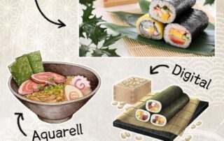 Fünf Jahre lang habe ich in Wien japanische Kochkurse gehalten jetzt wird es Zeit für ein Buch mit meinen Rezepten und Tipps (natürlich auch zum Japanischlernen).