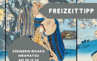 Kurz vor Weihnachten gibt es nochmal ein Konzert von der Sängerin Risako Hiramatsu und Elias Gillesberger am Klavier!