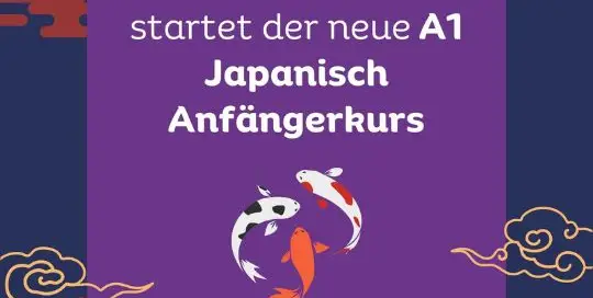 Morgen geht's los! Bist du schon angemeldet für deinen Start in die japanische Sprache?