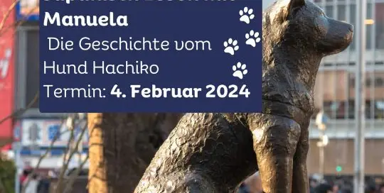 Sei mit dabei beim Leseevent am 4. Februar 2024! Gemeinsam Japanisch lesen mit Manuela-sensei am 4.2.2024.