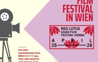 Dieses Jahr findet erneut das Red Lotus Asian Film Festival in Wien statt. Vom 25. - 28. April kannst du im Stadtkino im Künstlerhaus Filme aus Asien anschauen, die du sonst nicht in unseren Kinos zu sehen bekommst!