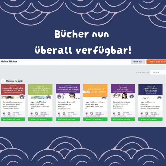 Alle bisher veröffentlichten Bücher sind nun auch *außerhalb* von am*zon verfügbar