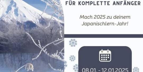 Hallo und こんにちは [kon-nitschi-wa], ich möchte dich hiermit herzlich einladen, gemeinsam mit mir und meinem Team kostenlos 4 Tage Japanisch zu lernen. Du hast Interesse? Dann erzähle ich dir kurz mehr dazu:
