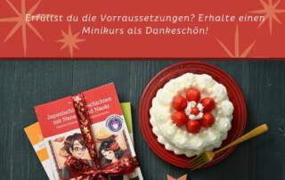 Schicke uns deine Bücher oder deinen Beleg bis MORGEN, um noch vor Weihnachten deinen Minikurs zu erhalten!