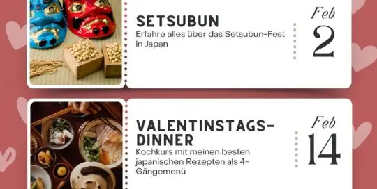 Bald schon ist der Januar wieder vorbei und du überlegst, wie du beim Japanischlernen weiter machst? Im Februar gibt es zwei wichtige Ereignisse in Japan: Setsubun & den Valentinstag.
